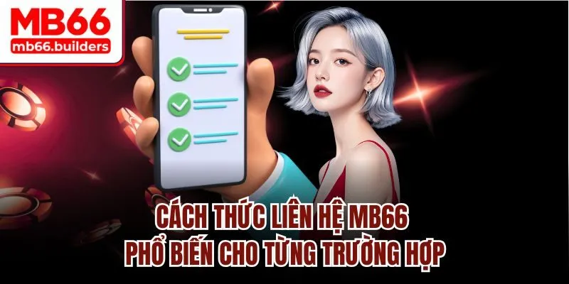 Cách thức liên hệ MB66 phổ biến cho từng trường hợp