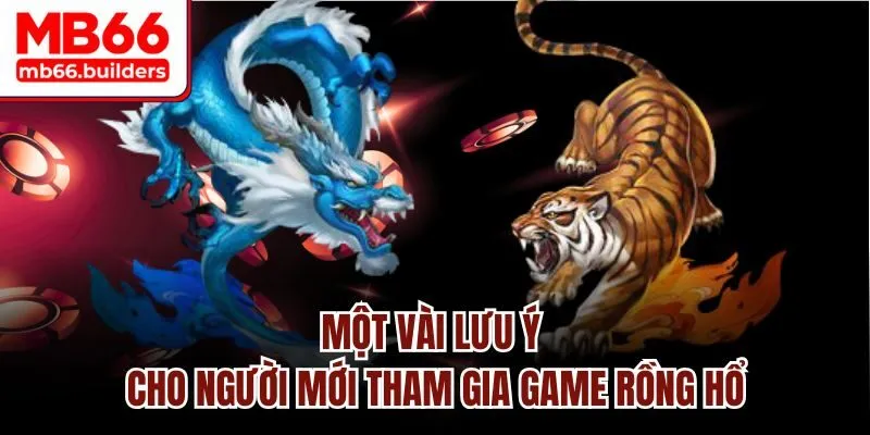 Một vài lưu ý cho người mới tham gia game Rồng Hổ