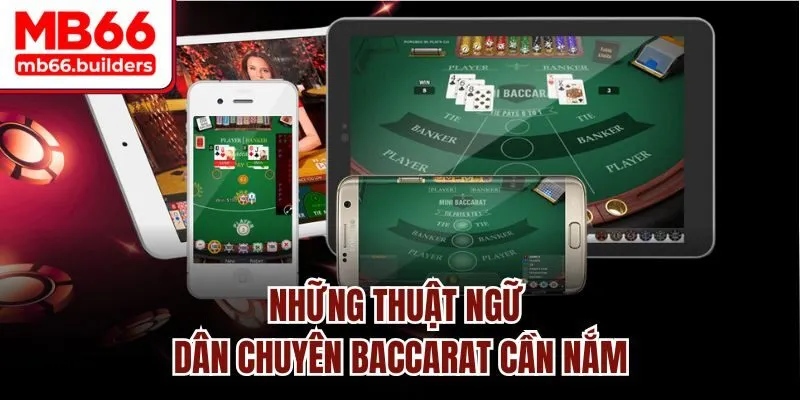 Những thuật ngữ dân chuyên Baccarat cần nắm